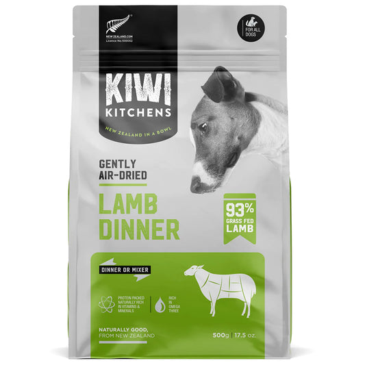 KIWI KITCHENS Air Dried Lamb Dog Dinner 500g