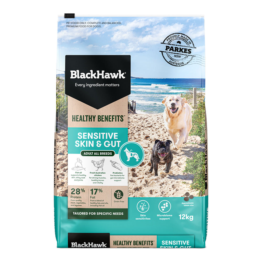 BLACK HAWK Healthy Benefits Skin & Gut 12kg