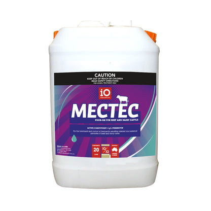 iO Mectec Pour-On for Beef and Dairy Cattle