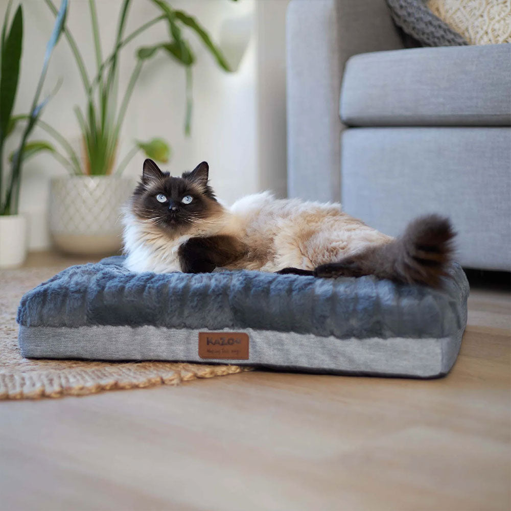 KAZOO Cloud Comfort Dog & Cat Bed - Dark Grey