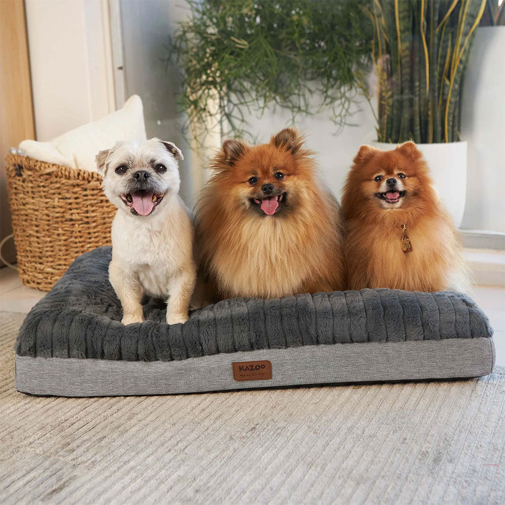 KAZOO Cloud Comfort Dog & Cat Bed - Dark Grey