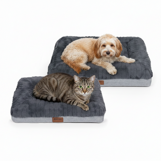 KAZOO Cloud Comfort Dog & Cat Bed - Dark Grey