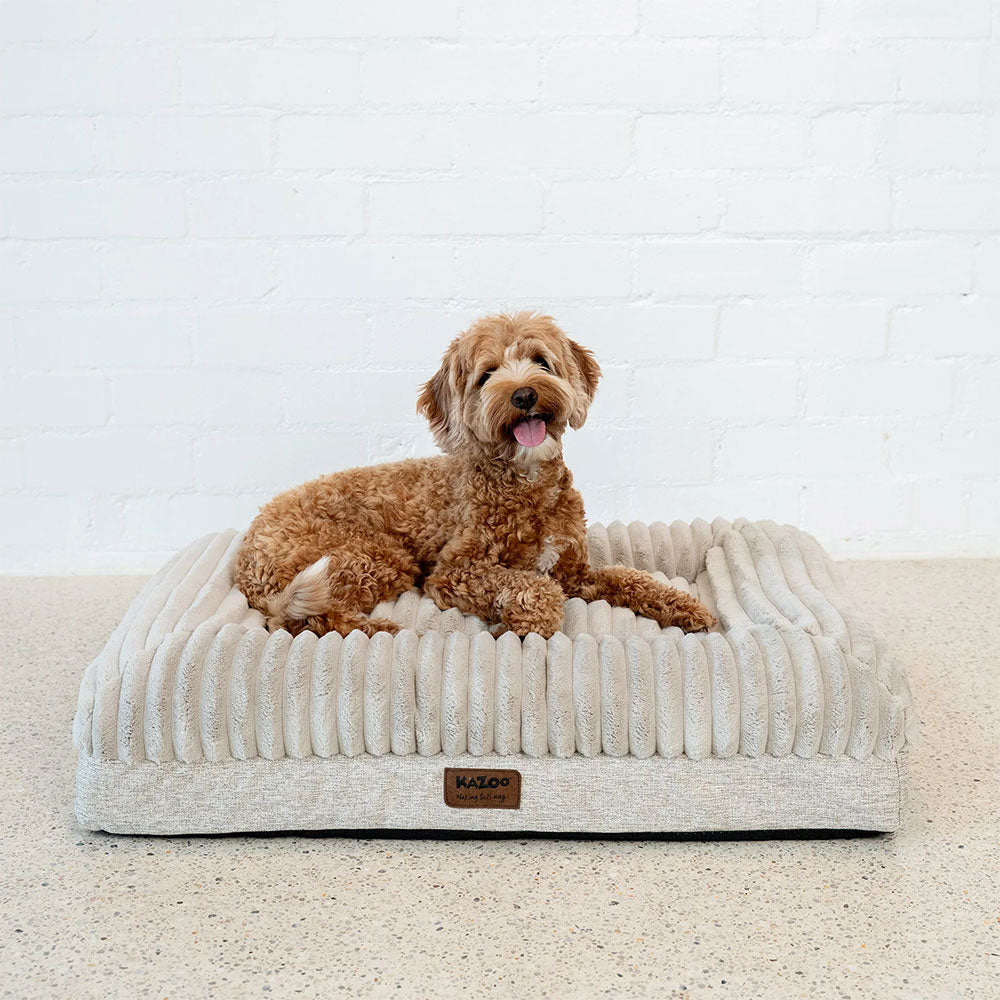 KAZOO Cloud Comfort Dog Bed - Beige