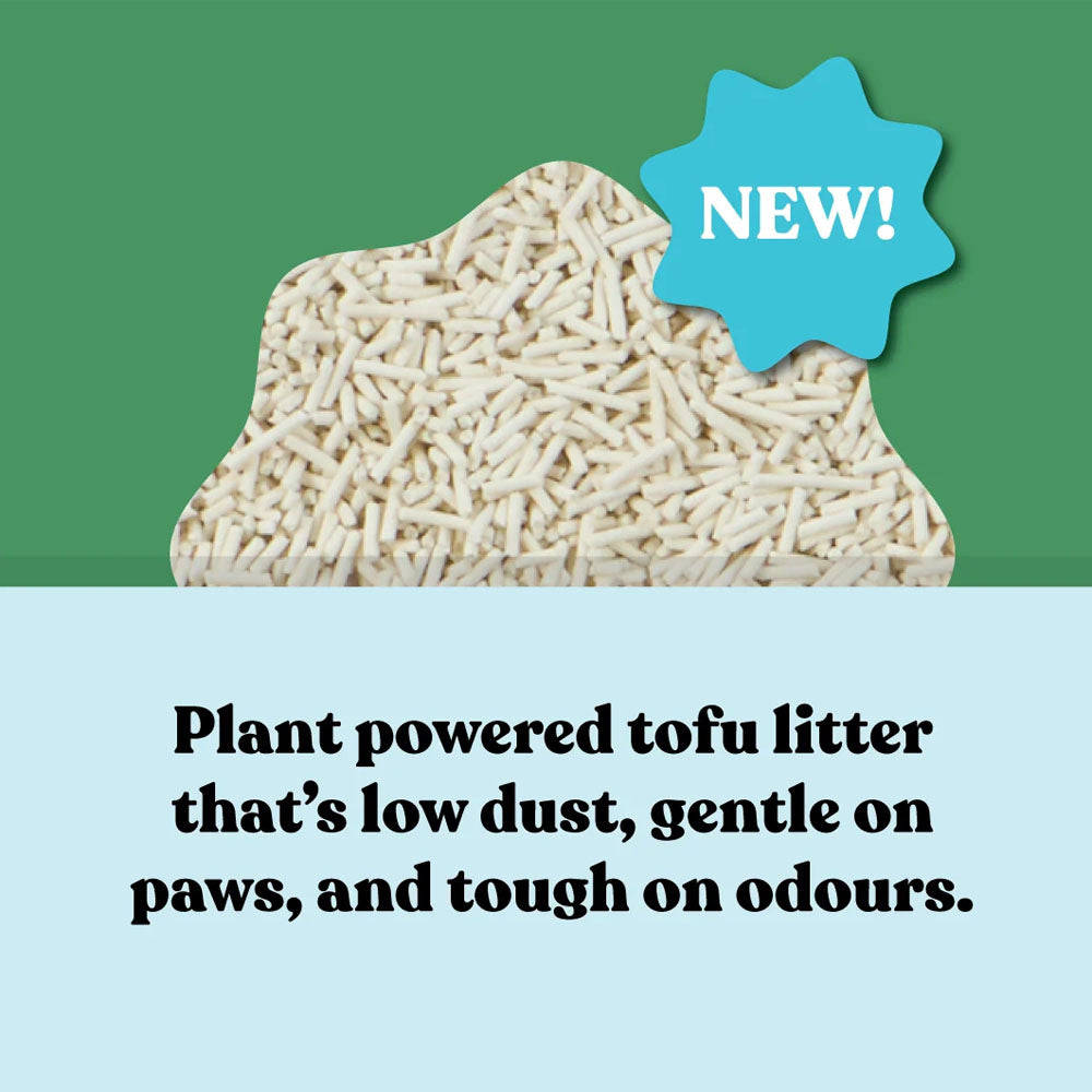 KAZOO Squat Club Plant Powered Flushable Cat Litter Fresh Scent