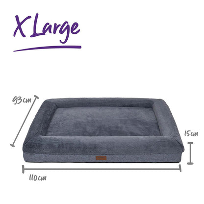 KAZOO Wombat Dog Bed - Dusk