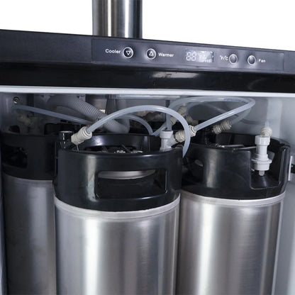 KEGMASTER Kegerator XL Premium Double Tap