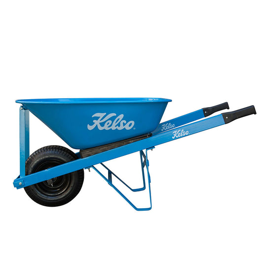 KELSO Tradesmans 100L Steel Tray 6.5" Wheel