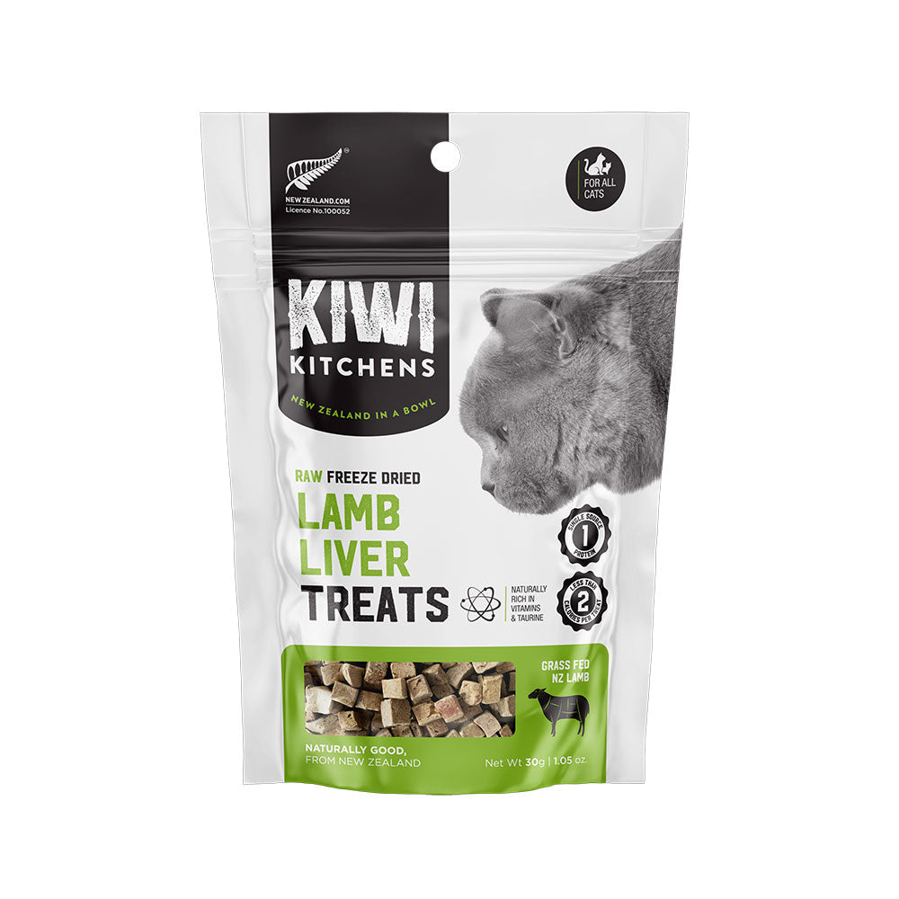 KIWI KITCHENS Raw Freeze Dried Lamb Liver Treats