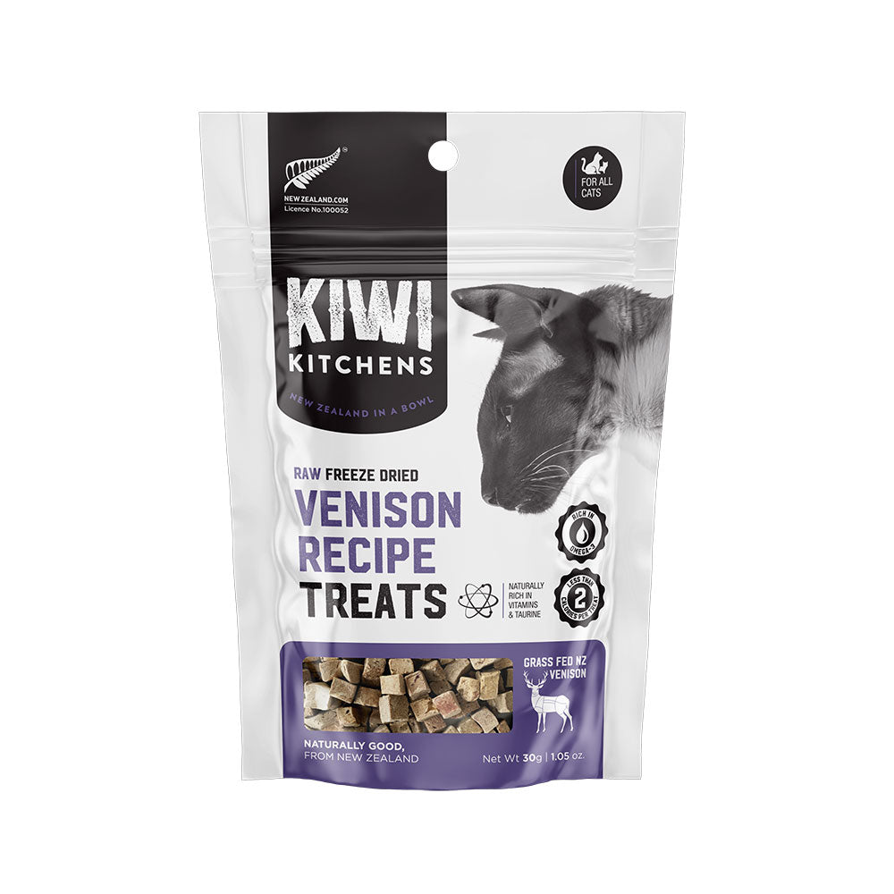 KIWI KITCHENS Raw Freeze Dried Venison Recipe Treats