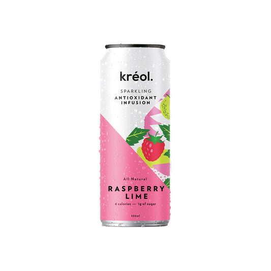 KRÃOL Raspberry & Lime Sparkling Antioxidant Infusion
