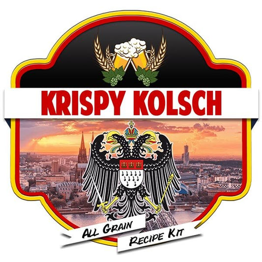 Krispy Kolsch All Grain Recipe Kit Suits Grainfather Home Brew Beer