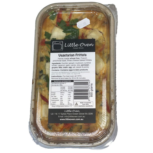 LITTLE OVEN Vegetarian Frittata