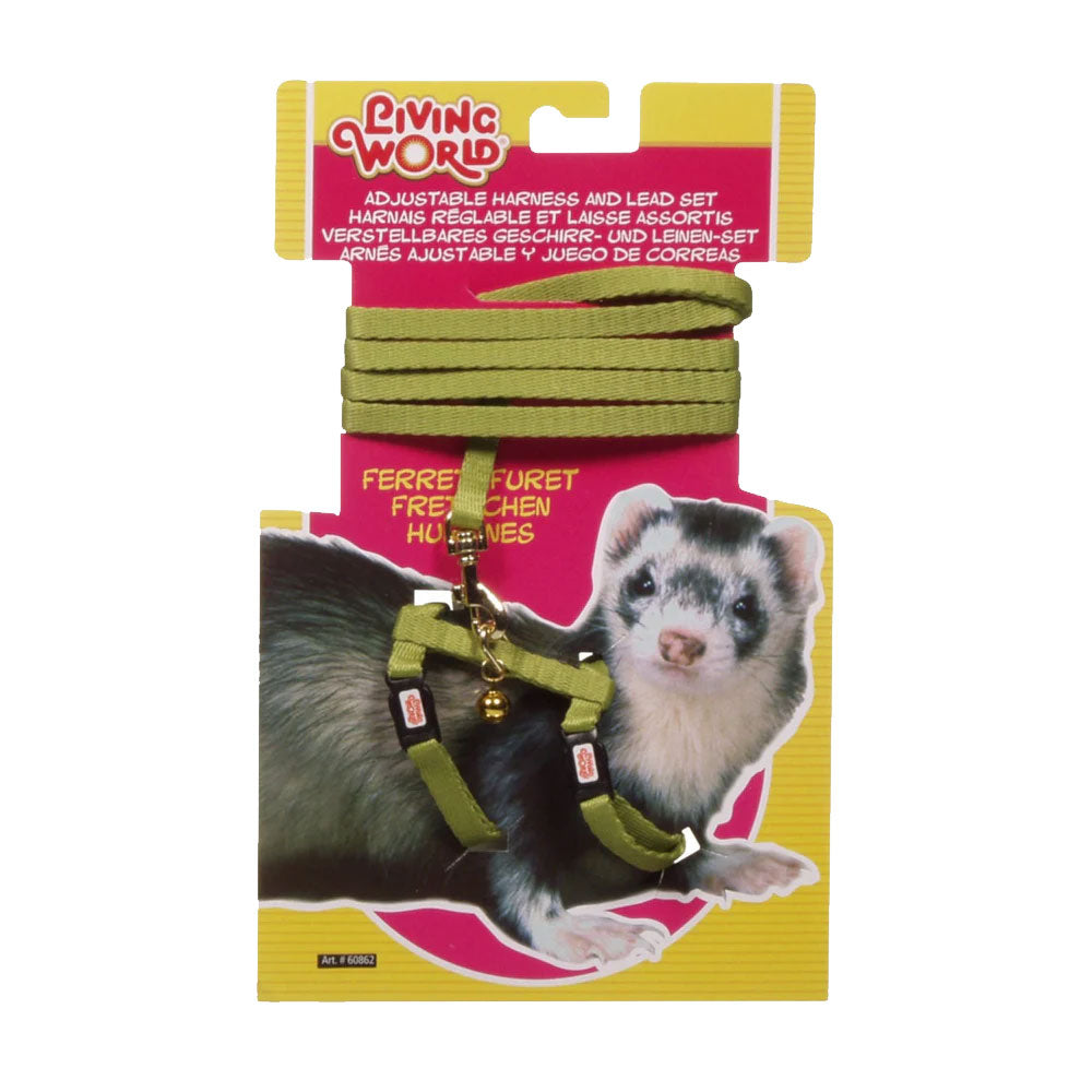 LIVING WORLD Ferret Harness & Lead Set
