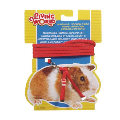 LIVING WORLD Guinea Pig Harness & Lead Set
