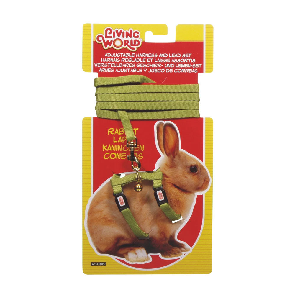 LIVING WORLD Rabbit Harness & Lead Set