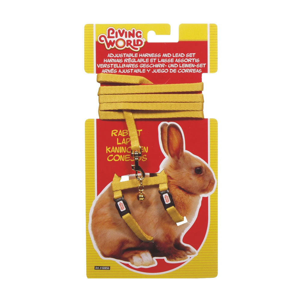 LIVING WORLD Rabbit Harness & Lead Set