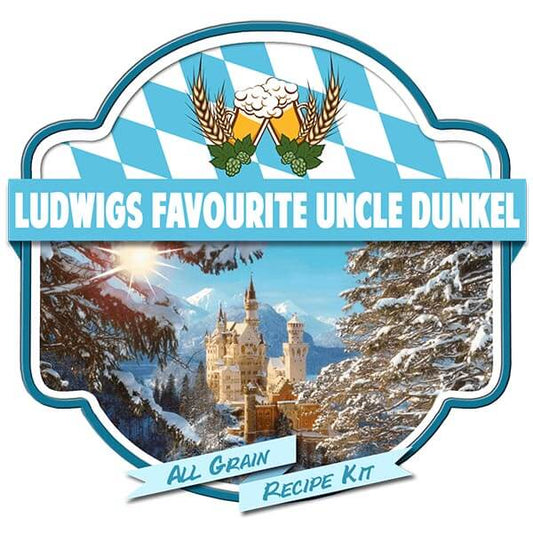 Ludwigs Favourite Uncle Dunkel All Grain Recipe Kit Suits Grainfather Home Brew