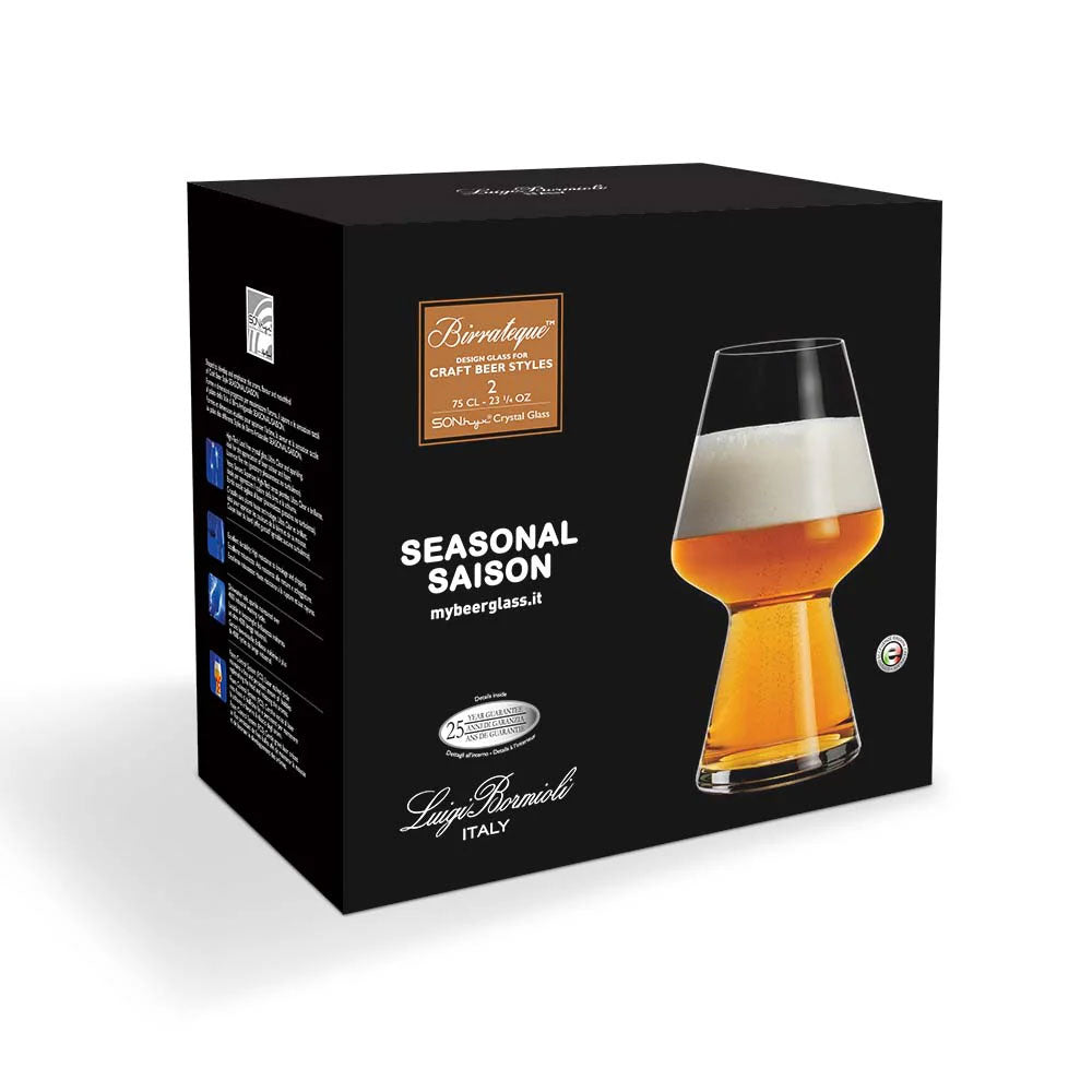 LUIGI BORMIOLI Birrateque Seasonal 750ml 2 pack