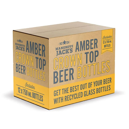 MANGROVE JACK'S Amber Crown Top Beer Bottles