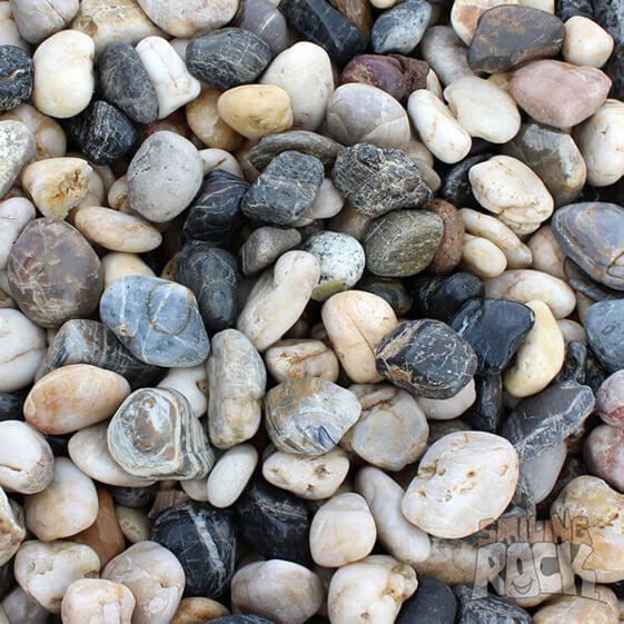 Mixed Polished Pebbles 20Kg