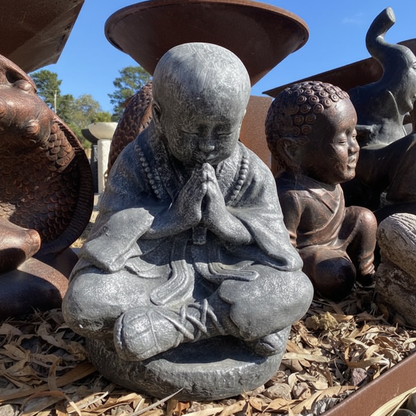 Monk Buddha Square Original