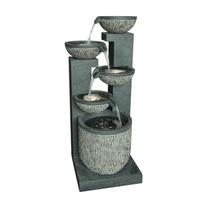 Multi Plates Water Feature Fountain