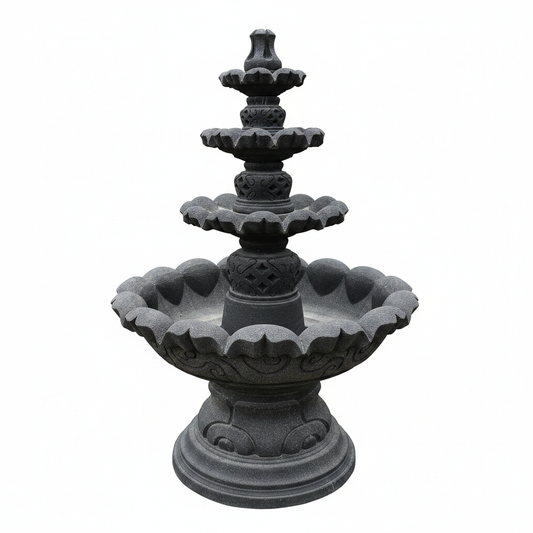 Multi-Tier Stone Garden Fountain