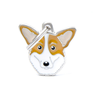 MY FAMILY Friends Cardigan Welsh Corgi ID Tag