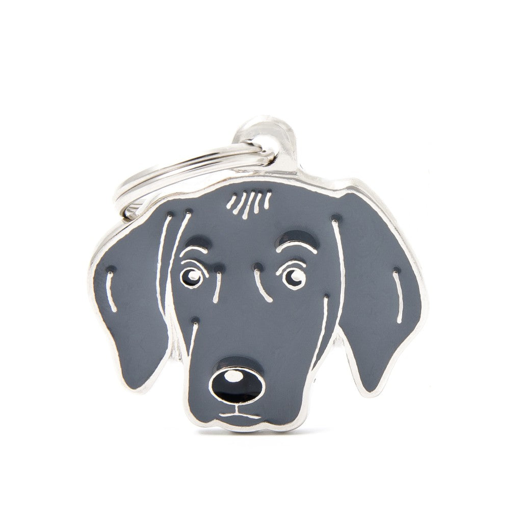 MY FAMILY Friends Weimaraner ID Tag