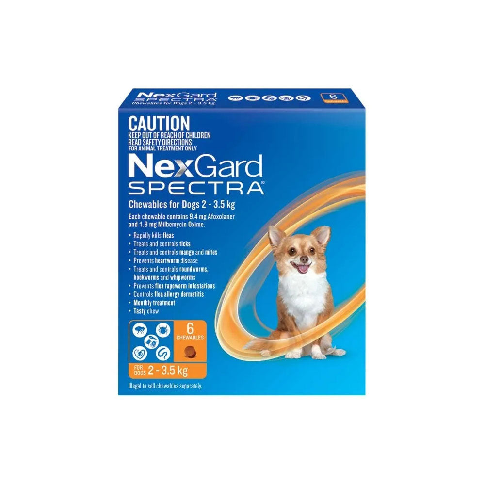 NEXGARD SPECTRA For Dogs - 2 to 3.5kg