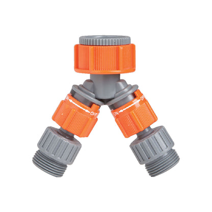 POPE Plastic 2 Way Swivel Tap - Threaded