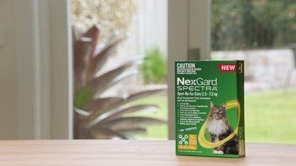NEXGARD SPECTRA Spot-On For Cats 0.8 - 2.4kg