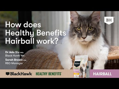 BLACK HAWK Healthy Benefits Hairball Chicken Adult Cat