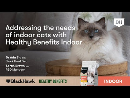 BLACK HAWK Healthy Benefits Indoor Chicken Adult Cat