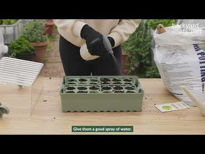 BACKYARD FARMER Flori The Seed Raising Kit