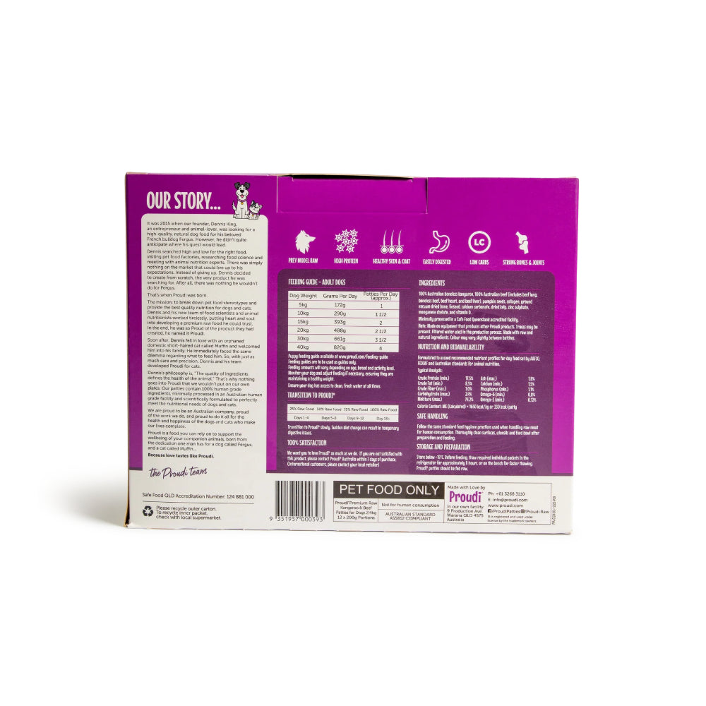 PROUDI Premium Raw Dog Food