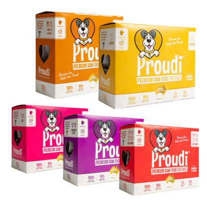 PROUDI Premium Raw Dog Food