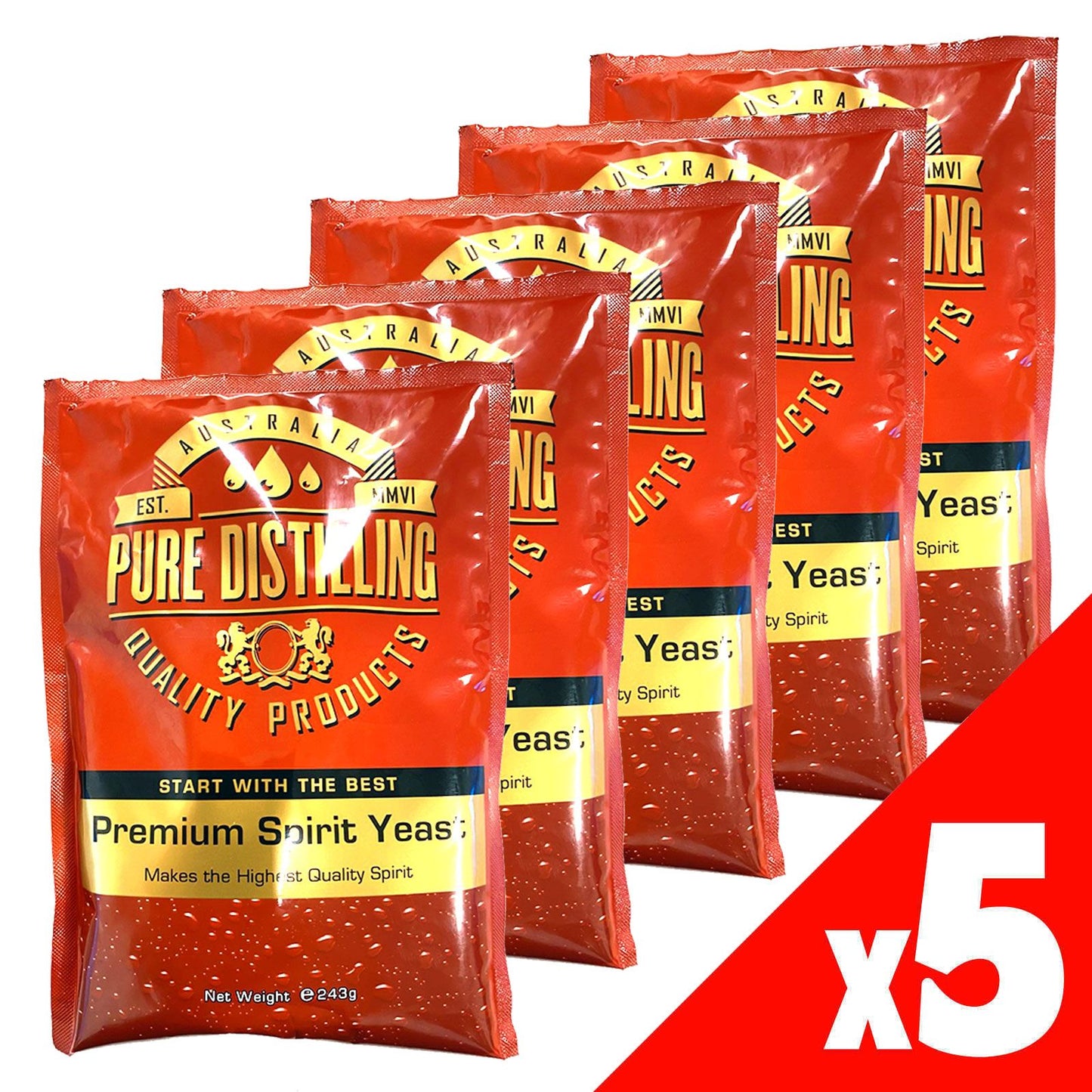 PURE DISTILLING Premium Spirit Yeast