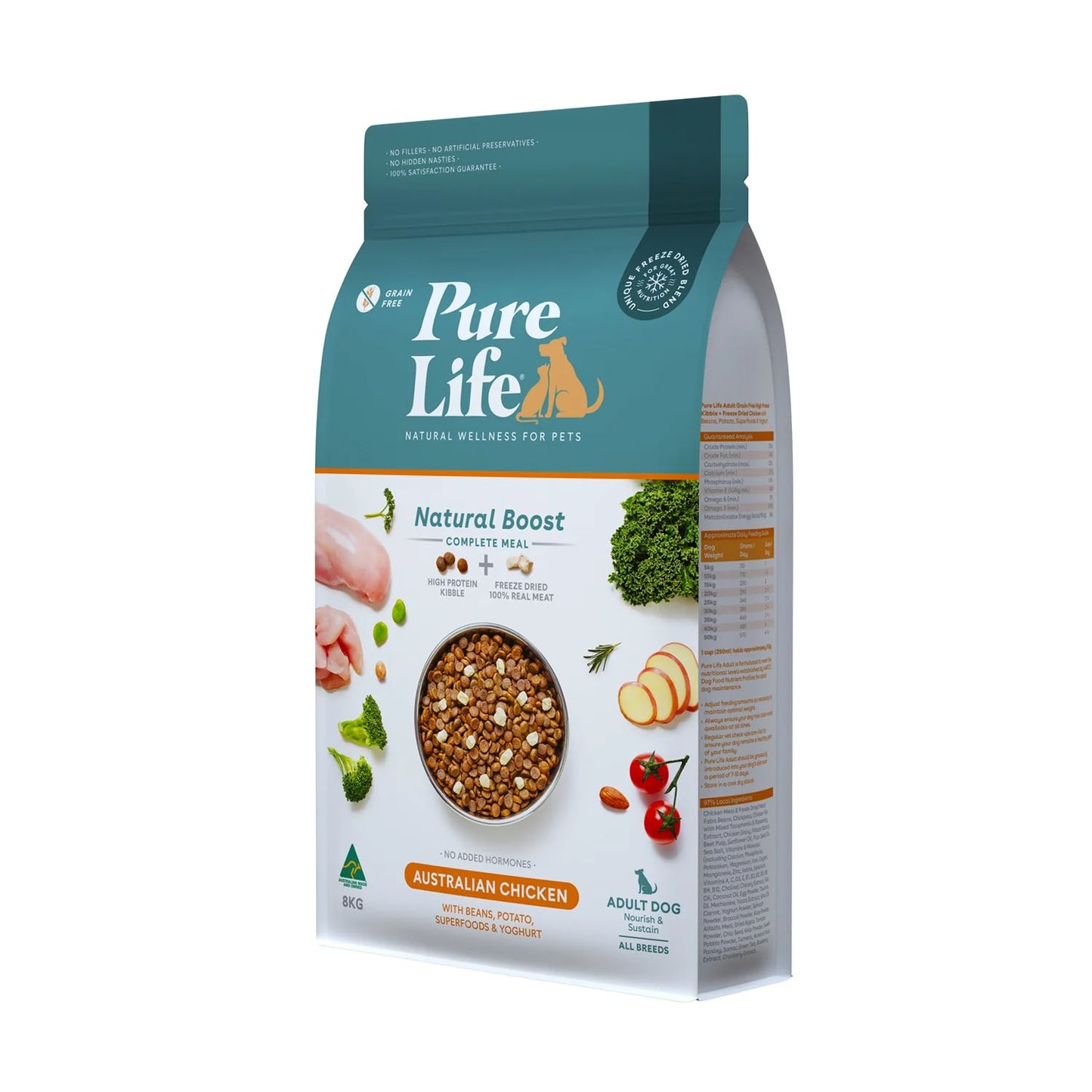 PURE LIFE Australian Chicken for Adult Dogs