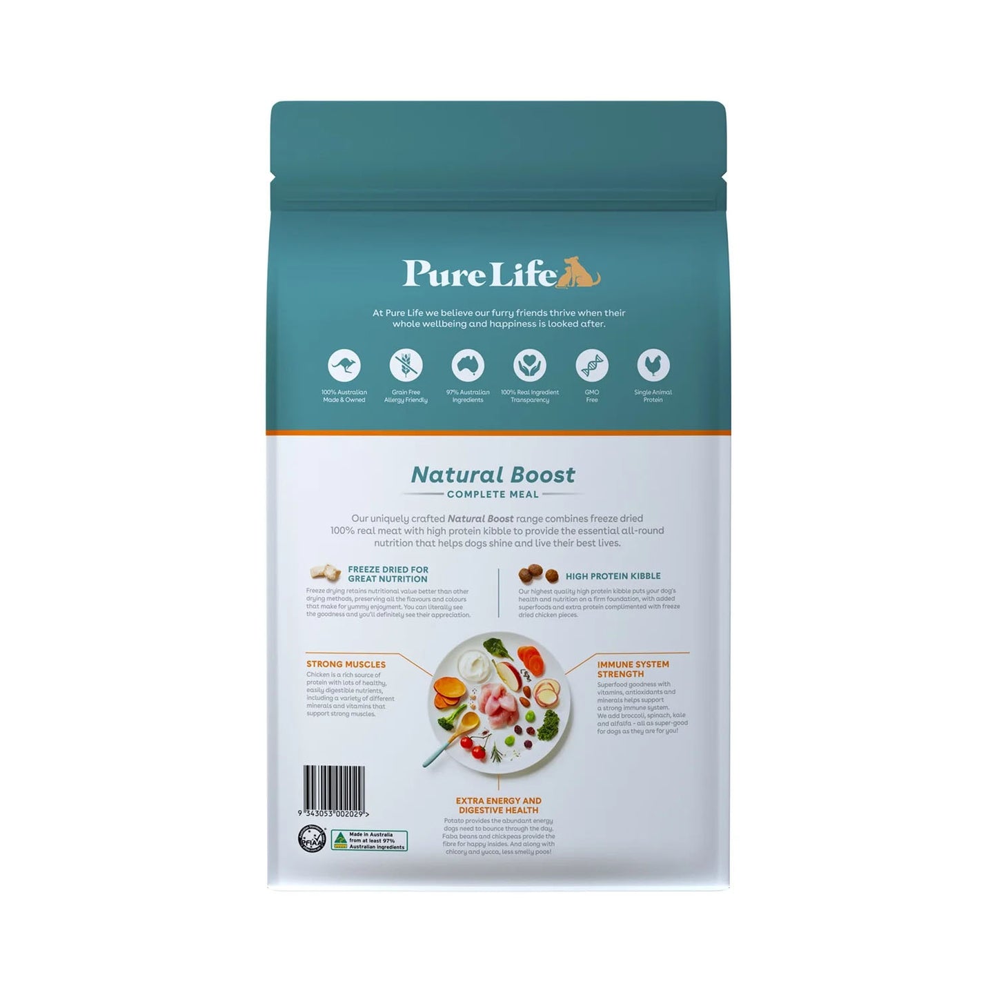 PURE LIFE Australian Chicken for Adult Dogs