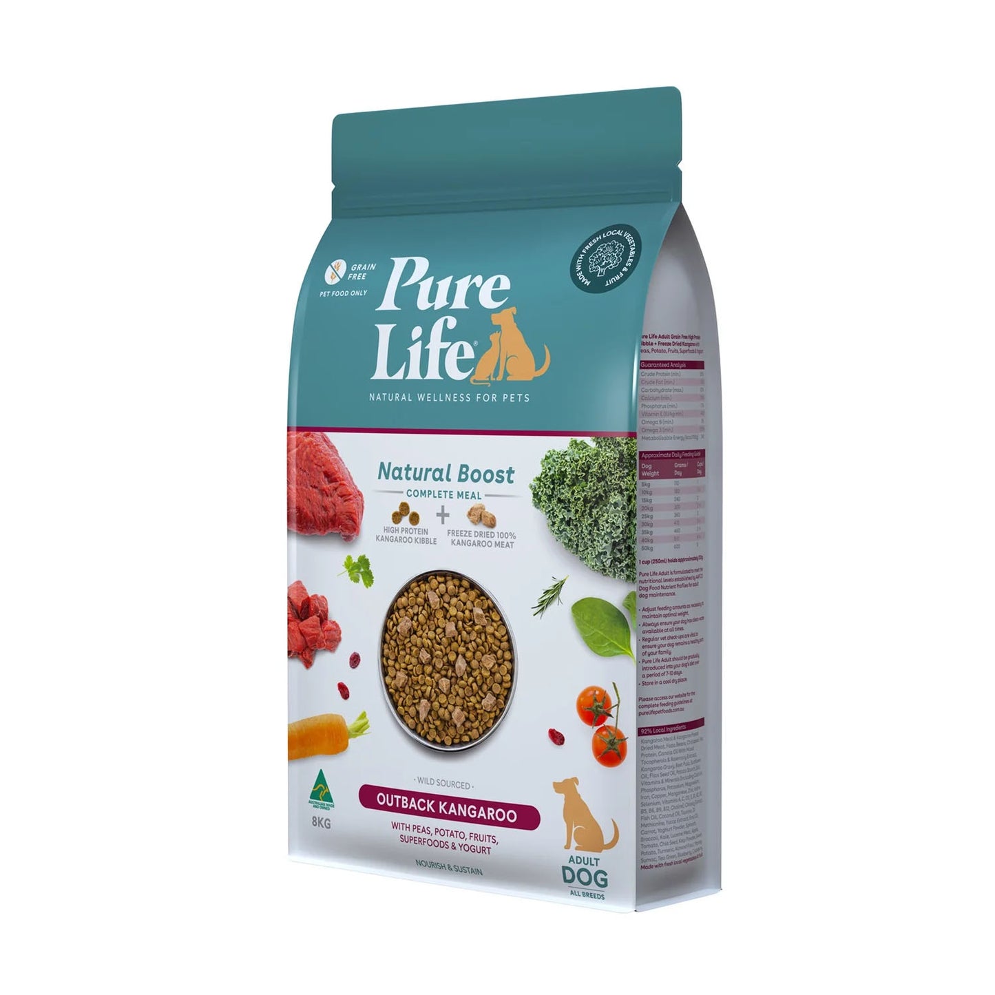 PURE LIFE Outback Kangaroo for Adult Dogs