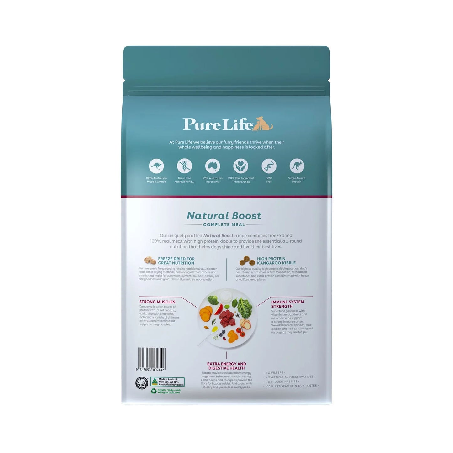 PURE LIFE Outback Kangaroo for Adult Dogs