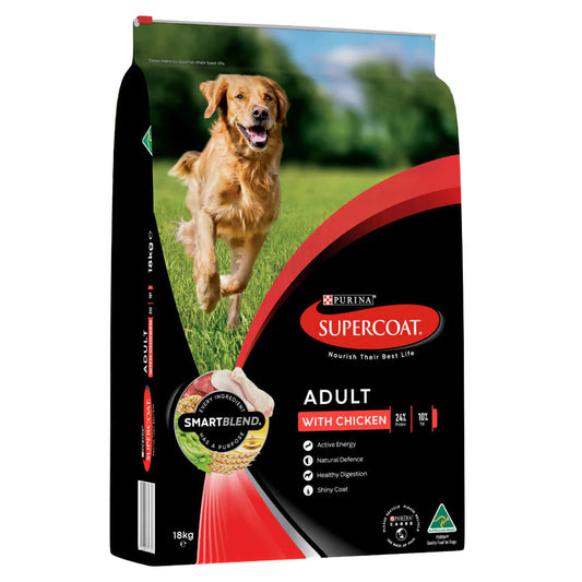 SUPERCOAT SMARTBLEND Adult Dog Food With Chicken