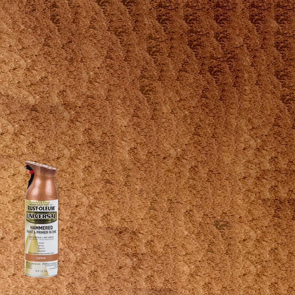 RUST-OLEUM Universal Copper Hammered Spray Paint & Primer In One