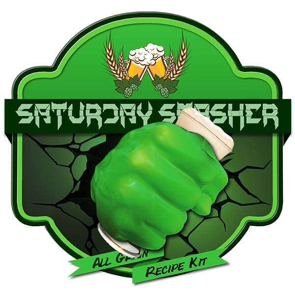 Saturday Smasher Ale All Grain Recipe Kit Suits Grainfather Home Brew