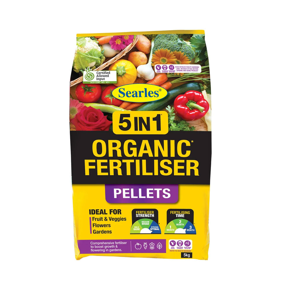 SEARLES 5 IN 1 Organic Fertiliser Pellets