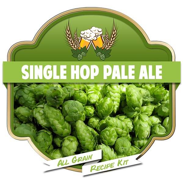 Single Hop Pale Ale All Grain Recipe Kit Suits Grainfather Malt Home Brew