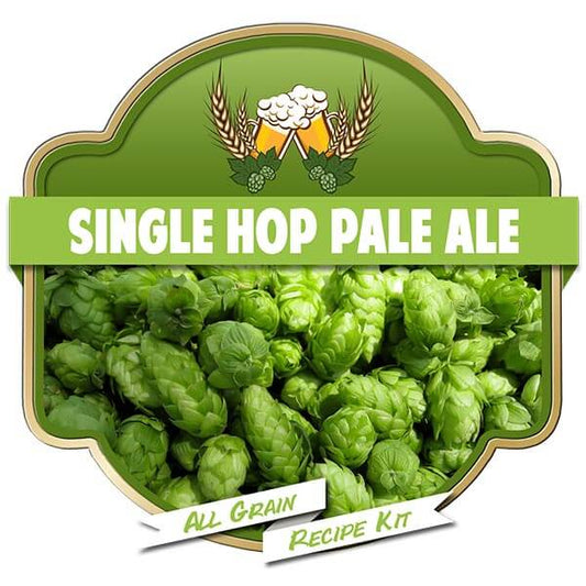 Single Hop Pale Ale All Grain Recipe Kit Suits Grainfather Malt Home Brew