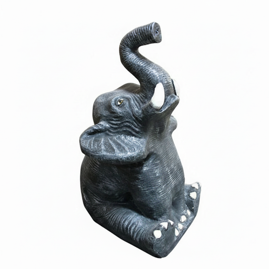 Sitting Elephant Water Feature Statue 