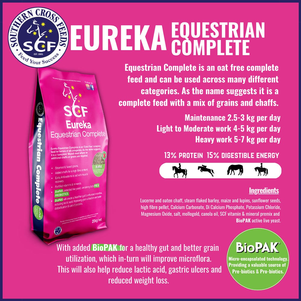 SOUTHERN CROSS FEEDS Eureka Equestrian Complete